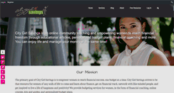 Desktop Screenshot of citygirlsavings.com